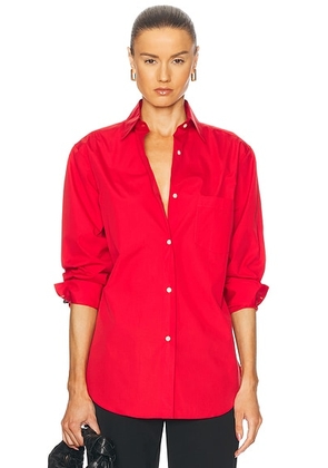 FLORE FLORE Zoe Top in Red - Red. Size XS (also in ).