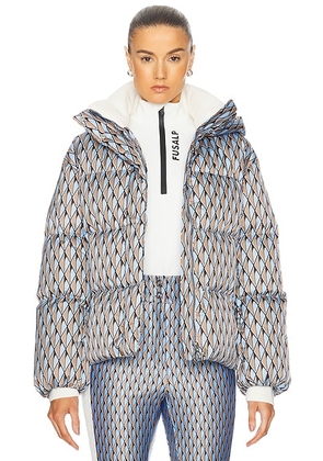 Fusalp Ada Diam Jacket in Diamant Oxygen - Blue. Size 42 (also in ).