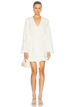 Alexis Jen Dress in Ivory - Cream. Size L (also in M, S, XS).