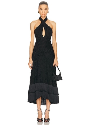 Alexis Ambrosio Dress in Black - Black. Size L (also in M, S, XS).