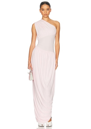 Helsa The Amphora Dress in Slipper Pink - Pink. Size L (also in M, S, XL, XS).