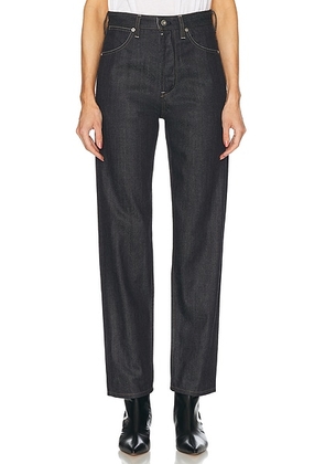 Jil Sander Straight Leg Jeans in Dark Blue - Blue. Size 25 (also in 26, 29).