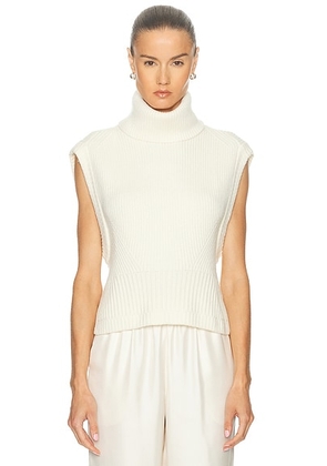 SIMKHAI Maple Top in Ivory - Ivory. Size L (also in M, S, XS).