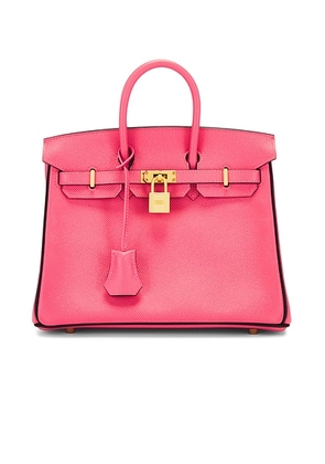 hermes Hermes Epsom Birkin 25 Handbag in Rose Azalee - Pink. Size all.