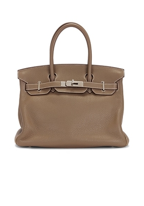 hermes Hermes Togo Birkin 30 Handbag in Etoupe - Taupe. Size all.