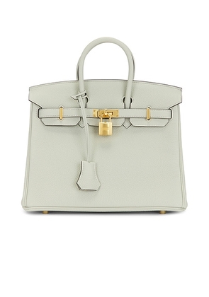 hermes Hermes Togo Birkin 25 Handbag in Gris Neve - Grey. Size all.