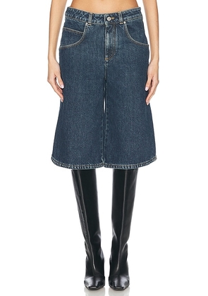 Givenchy Denim Bermuda Short in Medium Blue - Blue. Size 25 (also in ).