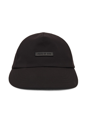 Fear of God Dad Cap in Geri Black - Black. Size S/M (also in ).