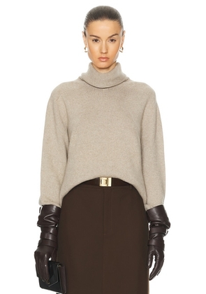 chanel Chanel Cashmere Turtleneck Sweater in Beige - Beige. Size 46 (also in ).