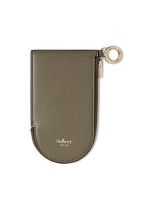 Mulberry Women's Cardholder Keyring Linen Green