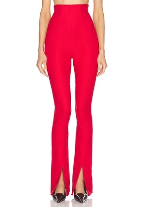 Helsa The Cigarette Pant in Lipstick Red - Red. Size XXS (also in ).