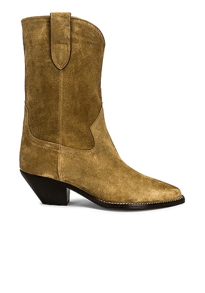 Isabel Marant Dahope Boot in Taupe - Taupe. Size 35 (also in 36).