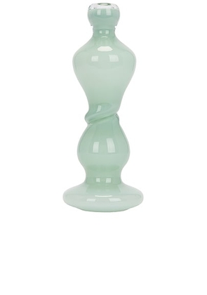 HELLE MARDAHL The Candle Holder Mega in Mint - Mint. Size all.
