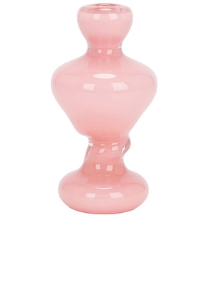 HELLE MARDAHL The Candle Holder Medi in Bubblegum - Pink. Size all.
