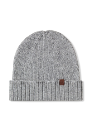 Mulberry Women's Cashmere Beanie Grey Melange