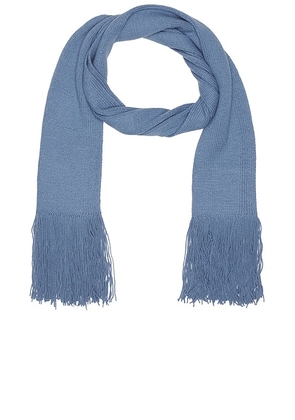 Gabriela Hearst Staffordshire Scarf in Light Blue Denim - Blue. Size all.