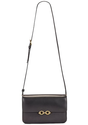 saint laurent Saint Laurent Le Maillon Satchel in Storm - Grey. Size all.