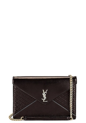 saint laurent Saint Laurent Gaby Chain Bag in Nero - Black. Size all.