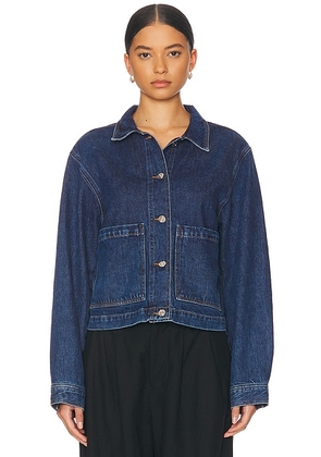 FRAME The Patch Pocket Jacket in Noble. Size L (also in ).