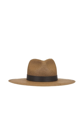 Janessa Leone Zoe Hat in Brown - Brown. Size M (also in S).