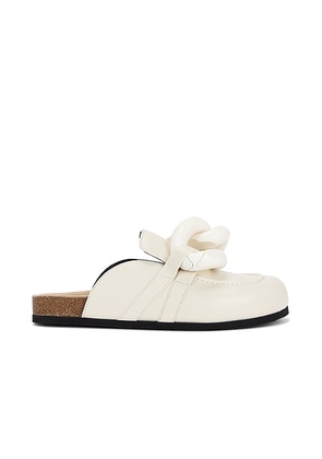 JW Anderson Chain Loafer in Off White - Ivory. Size 36 (also in ).