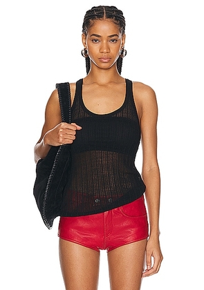Isabel Marant Dorsia Tank Top in Black - Black. Size 42 (also in ).