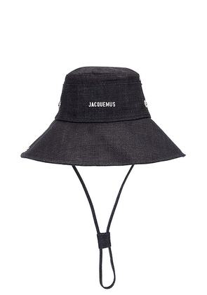 JACQUEMUS Le Bob De-nimes in Navy - Navy. Size 60 (also in ).