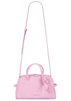 JACQUEMUS Le Petit Turismo in Light Pink - Pink. Size all.