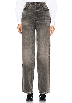 Fear of God ESSENTIALS Straight Leg Jeans in Vintage Black - Black. Size 24 (also in 25, 26, 28, 29).