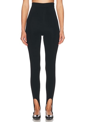 Helsa Hayleigh Stirrup Pant in Black - Black. Size XL (also in ).