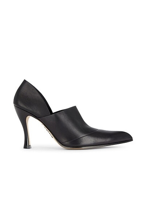 loewe Loewe Comic Folded Pump in Black - Black. Size 37 (also in ).