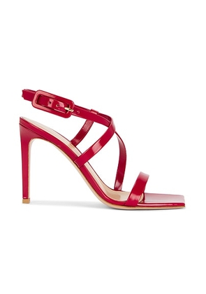 Gianvito Rossi Tokio Ankle Strap Sandal in Rouge - Red. Size 35.5 (also in ).