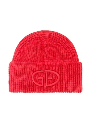 Goldbergh Valerie Beanie in Flame - Red. Size all.