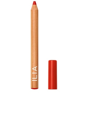 ILIA Lip Sketch Hydrating Crayon in Piazza - Orange. Size all.