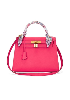 hermes Hermes Epsom Kelly 28 Handbag in Rose Extreme - Fuchsia. Size all.