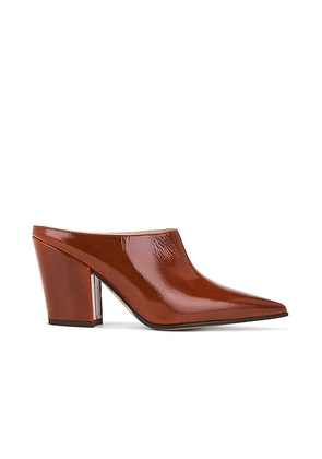 Gianvito Rossi Nuit Mule in Ruty Brown - Brown. Size 36.5 (also in 39, 41).
