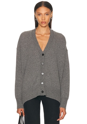 Jil Sander V Neck Cardigan in Medium Grey - Grey. Size M (also in ).