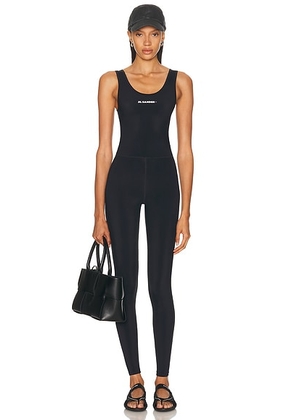 Jil Sander 106 Jumpsuit in Black - Black. Size L (also in ).