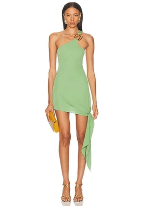 Cult Gaia Niam Dress in Calla Lilly - Green. Size L (also in ).