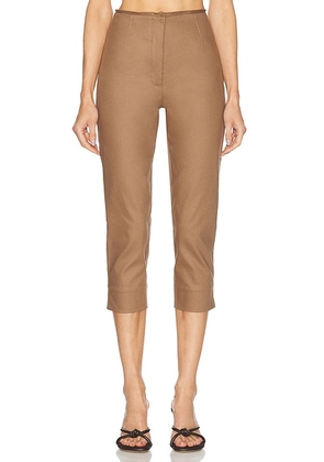 Cult Gaia Blair Pant in Monte - Brown. Size 0 (also in 4).