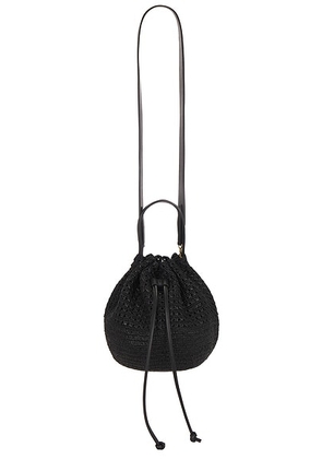 Janessa Leone Cami Black Bag in Black - Black. Size all.