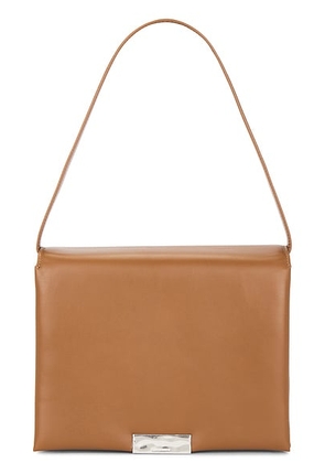Jil Sander Carnet Medium Bag in Sand Stone - Brown. Size all.