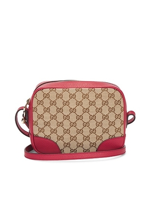 gucci Gucci Mini Bree Messenger Bag in Beige - Beige. Size all.