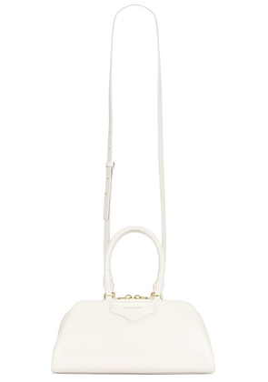 Givenchy Small Antigona East West Bag in Ivory - Ivory. Size all.
