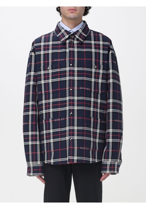 Jacket GUCCI Men color Blue