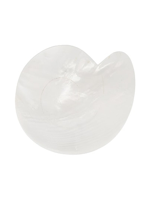Gohar World Mother Of Pearl Nautilus Dish in Mother Of Pearl - White. Size all.