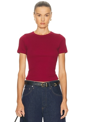 FLORE FLORE Car Tee in Cherry - Red. Size XS (also in ).