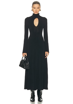 Cult Gaia Santo Dress in Black - Black. Size L (also in ).