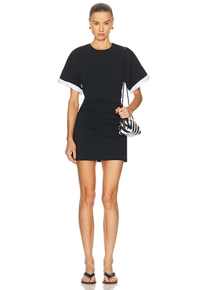 SIMKHAI Cody Mini Dress in Black - Black. Size S (also in ).