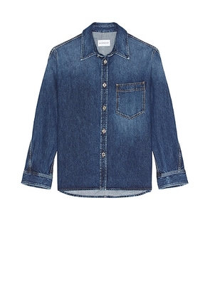 Givenchy Overshirt in Dark Blue - Blue. Size L (also in M, S, XXL/2X).